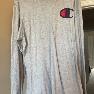 Champion Gray Long Sleeve Shirt